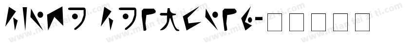 Alien Androids字体转换